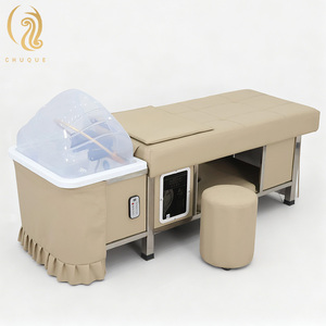 Sillón de Champú Reclinable para Spa Capilar Chuque Thailand, Camilla de Masaje para Salón con Circulación de Agua. - Product Image 2