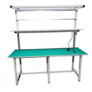 Établi personnalisé en acier aluminium-antistatique, montage facile, <span class=keywords><strong>service</strong></span> léger-idéal pour les zones <span class=keywords><strong>de</strong></span> travail <span class=keywords><strong>de</strong></span> ligne <span class=keywords><strong>de</strong></span> production au détail - Product Image 5