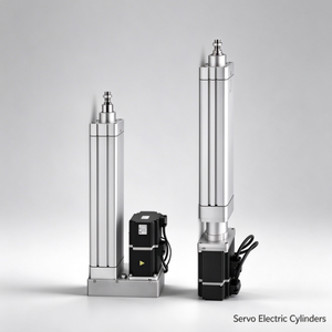Cylindre électrique servo à corps en aluminium, type piston, motorisé, taille standard - Product Image 1
