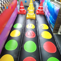 WINSUN Factory : Vente et location de matériel de course automobile gonflable, parcours d'obstacles gonflable, combo maison de rebond et toboggan