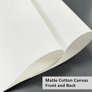 R-C03 Vente en gros Rouleaux de toile 100% coton pour impression d'affiches numériques Toile mate imperméable - Product Image 3