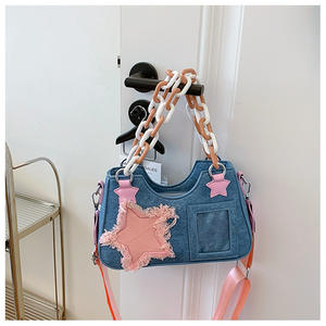 Bolso mini de mezclilla estilo japonés sexy para <span class=keywords><strong>mujer</strong></span>, nuevo estilo 2026, gran capacidad, bolso de hombro/cruzado. - Product Image 2