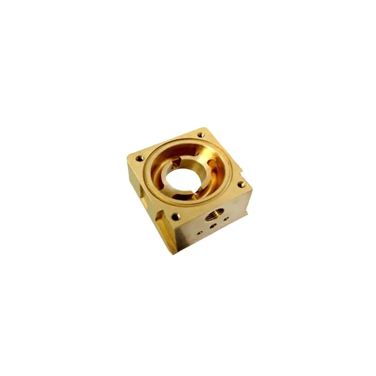 Copper Fittings Cnc Metal Prototype Cnc Machining Milling Brass Parts Brass