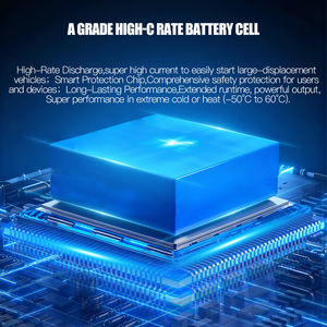 ट्रक वाहन कूद स्टार्टर एयर पंप पावर बैंक जम्पर केबल 45w आपातकालीन प्रकाश कार्य 600 क्रैंकिंग एम्प्स (1200a पीक) - Product Image 6