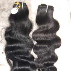 100% non transformés vierge Indien remy de cheveux humains tissage hair.12A grade rejet livraison cheveux - Product Image 1