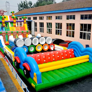 Percorso a Ostacoli Gonfiabile in PVC Gigante 'World's Beast', Corsa a Ostacoli Insane 5k, Colore Personalizzabile, Facile da Montare, Garanzia di 3 Anni, Wanyun - Product Image 5