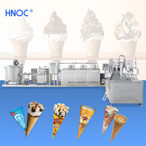 HNOC Macchina per la produzione di bastoncini di gelato per piccole imprese, macchina rotativa per il riempimento <span class=keywords><strong>e</strong></span> il confezionamento di coppette <span class=keywords><strong>e</strong></span> coni gelato in vendita - Product Image 1