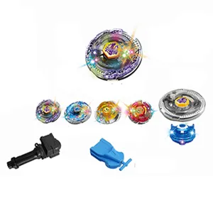 New battle spinning top cheap promotional kids gyro spinning top metal alloy spinning top toy with light
