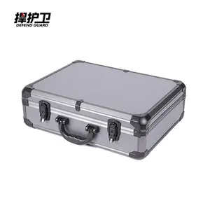 Customized and printable logo aluminium trunk box aluminium truck tool box