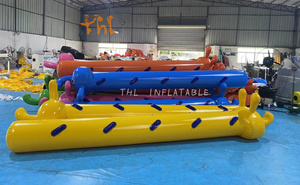 Vers géants gonflables, chenilles gonflables, jouets de parc aquatique, activités de jeu pour les équipes de course - Product Image 5