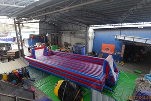 Pista de <span class=keywords><strong>campo</strong></span> de fútbol inflable para niños y adultos, juegos deportivos en el suelo - Product Image 3