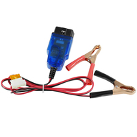 Conector de ECU para Automóvil 2026, Herramienta de Salvamemoria de Batería y ECU, Enchufe Eléctrico de Emergencia, Salvamemoria OBD2, Muestra Voltaje y Corriente
