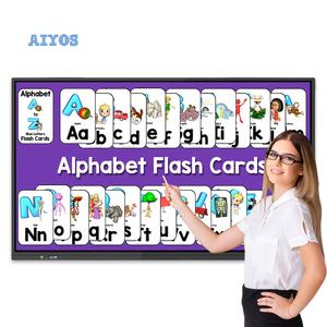 Haute qualité 43 55 65 75 pouces tableau blanc électronique interactif 4K LCD écran tactile carte intelligente pour l'éducation - Product Image 4