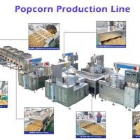 Machine de fabrication de pop-corn rond à haute rentabilité, machine à pop-corn en forme de boule, machine à faire des boules de pop-corn