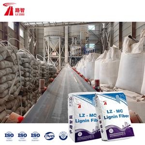 Fibre de Lignine Naturelle pour Mélange d'Asphalte et de Béton, Haute Surface de Surface Tactile, Absorption du Liant, Renforcement et Durabilité - Product Image 3