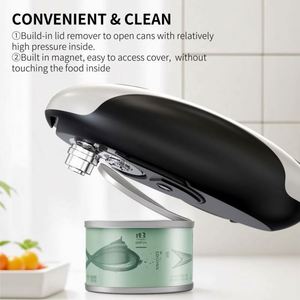 Rechargeable Electric Can Opener , Food-Safe, Handsfree Automatic Opener for Almost Any Can Sizes, Kitchen Gadgets for Home - Product Image 3