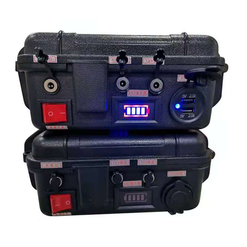 Factory direct supply outdoor power battery 12V lithium iron phosphate high-power portable support customized energy storage pow