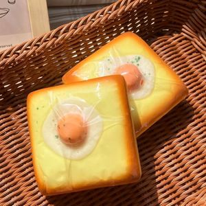 ของเล่นบีบได้เหมือนจริง รูปไข่ดาวน่ารัก ทำจากวัสดุ PU สำหรับบรรเทาความเครียดและความวิตกกังวล ของเล่นคลายเครียดสำหรับเด็กผู้หญิง - Product Image 3