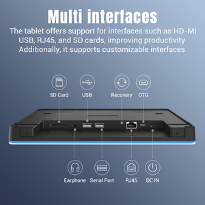 Chất Lượng Tốt Hội Nghị Hẹn Đăng Ký Trong Quảng Cáo Hiển Thị <span class=keywords><strong>Android</strong></span> LCD Máy Tính Bảng Bốn Cạnh Đèn Kỹ Thuật Số Biển - Product Image 6