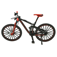 PANDAS-Bicyclette en alliage 1:8, modèle de vélo de course en métal moulé sous pression, vélo de collection pour simulation, décoration, cadeau, véhicule