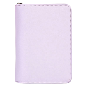 Hongbo người bán tốt nhất 17-màu Saffiano Da A6 Ngân Sách chất kết dính ví nhỏ Zippy bìa cứng Vòng chất kết dính văn phòng quà tặng cho tiền mặt - Product Image 1