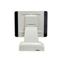 Système de point de vente de bureau 15 pouces J6412 8 Go 256 Go Écran tactile capacitif 10 points Windows NFC Bluetooth USB Wi-Fi pour caisse de détail à bas prix