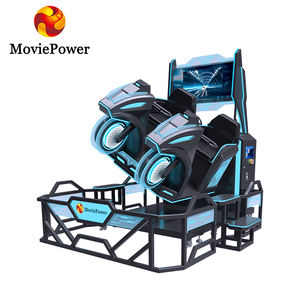 Máquina de entretenimiento <span class=keywords><strong>VR</strong></span> <span class=keywords><strong>Shooter</strong></span> Equipment 2 Player Flight Simulator Simulador de tiro de realidad virtual Arcade <span class=keywords><strong>Vr</strong></span> Juego de disparos - Product Image 2