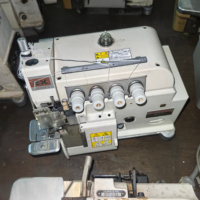 Machine à coudre surjeteuse automatique à grande vitesse PegasusEX5114 pour usage domestique avec quatre fils et moteur principal