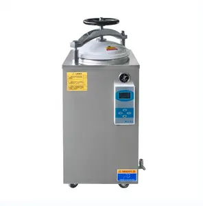 LABTEX Stérilisateur à vapeur à pression verticale Autoclave Stérilisateur à vapeur à pression 35 50 75 100L