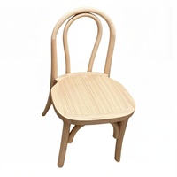 Chaise pour enfants Thonet en bois courbé - Durable, empilable, en bois massif, design moderne pour usage commercial, hôtels et restaurants