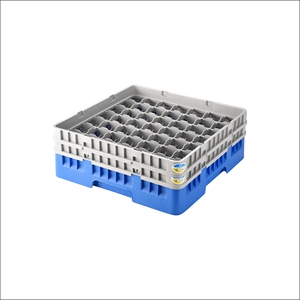 ตะกร้าใส่จานชามพลาสติกสำหรับเครื่องล้างจาน รุ่น ZS49 ยี่ห้อ 49 Grid Gray China Hotel and Kitchen สำหรับเก็บมีด ส้อม ชาม แก้วไวน์ แก้วน้ำ - Product Image 1