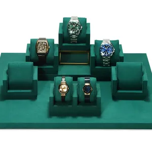 Customized Wooden Watch Display Fashion Wrist Watch Display Stand Design