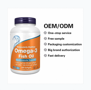 מים עמוקים שמן softgel תזונה תוספת שמן אומגה <span class=keywords><strong>3</strong></span> דגים softgels למבוגרים - Product Image 2
