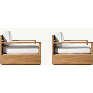 Sofá Modular en Forma de L de Teca para Exteriores <span class=keywords><strong>Mallorca</strong></span> - Product Image 3