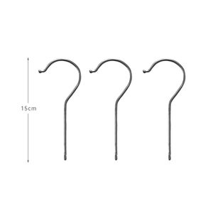 וו מצופה אבץ פלדה פחמן עבור קולב בגדים - Product Image 3