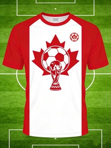 Camisetas de Fútbol 2026, Camisetas de Canadá, Ropa para Partido/Entrenamiento, Venta Directa de Fábrica, Personalización Disponible. F10 - Product Image 4