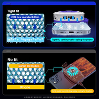 Nouveau refroidisseur de téléphone portable F25 RGB Cooling Radiator Back Clip spécialement conçu pour les jeux