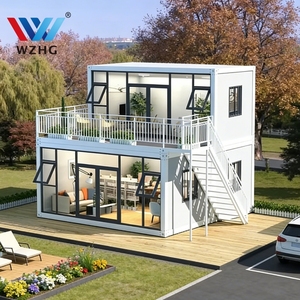 Maisonnette préfabriquée portable, module modulaire pour jardin, idéale pour la vie en famille - Product Image 1
