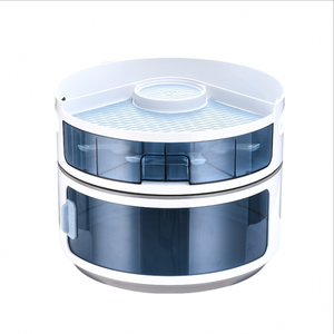 Estante de almacenamiento multifuncional para cocina, caja de condimentos de 360 grados, respetuoso con el medio ambiente, giratorio, para encimera - Product Image 5