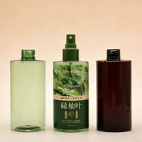 Botol Semprot Perawatan Kulit Plastik PET OEM Zhongshi Cylinder dengan Pompa Semprot untuk Toner Model 28 (CN/GUA)