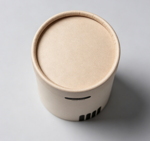 Emballage personnalisé en tube de papier écologique pour céréales et graines, avec fenêtre, impression quadricolore, conteneur alimentaire en papier kraft - Product Image 6