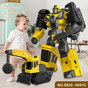 لعبة سيارة ديناصور للأطفال قابلة للسحب والتحول، نموذج سيارة بلاستيكية تعليمية لتدريب المهارات الحركية الدقيقة - Product Image 3