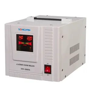 High Precision LED Display Servo Voltage Stabilizer For Water Pump Sewing Machine