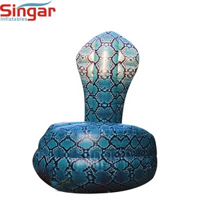 Serpiente Inflable Gigante <span class=keywords><strong>de</strong></span> 3m/4m/5m <span class=keywords><strong>de</strong></span> Material Oxford para Exteriores con Ventilador Incorporado para Eventos <span class=keywords><strong>de</strong></span> Espectáculos <span class=keywords><strong>de</strong></span> Animales - Product Image 2