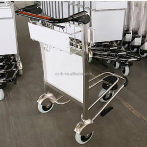 รถเข็นสัมภาระที่สนามบินทำจากสแตนเลสรถเข็นสำหรับสนามบิน RH-J12ใหม่ - Product Image 4