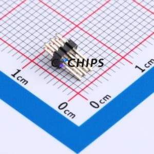 MTP315-1203S2 Pin Header Through hole Component (THT),P=1.27mm Connector 2x3P 1.27mm Double Row 6P - Product Image 2