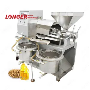 Factory Sale Cotton Seed Oil Extraction Soyabean Oil Pressing Machine