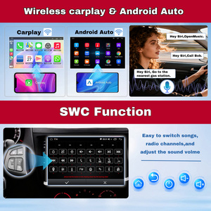 วิทยุติดรถยนต์ระบบแอนดรอยด์ 15 แบบ 2Din เครื่องเล่นมัลติมีเดียพร้อมระบบนำทาง GPS รองรับ Carplay สำหรับรถยนต์ซูซูกิ สวิฟท์ ปี 2010-2016 พร้อม WIFI DSP FM4G+64GB - Product Image 3