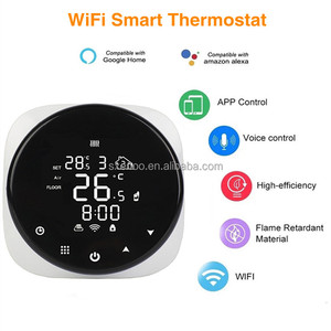 Termostato de refrigeración de aire acondicionado para el hogar, controlador inteligente con <span class=keywords><strong>wifi</strong></span>, tuya, IR, alexa - Product Image 4