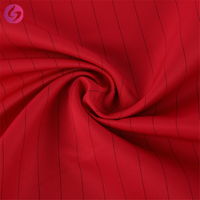Tissu antistatique de haute qualité P 1,7 cm à rayures, tissu sergé imperméable antistatique